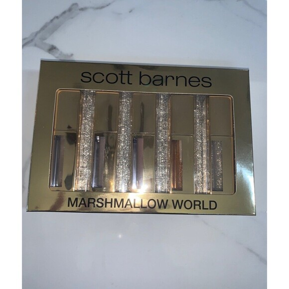 Scott barnes marshmallow world lip gloss set of 5